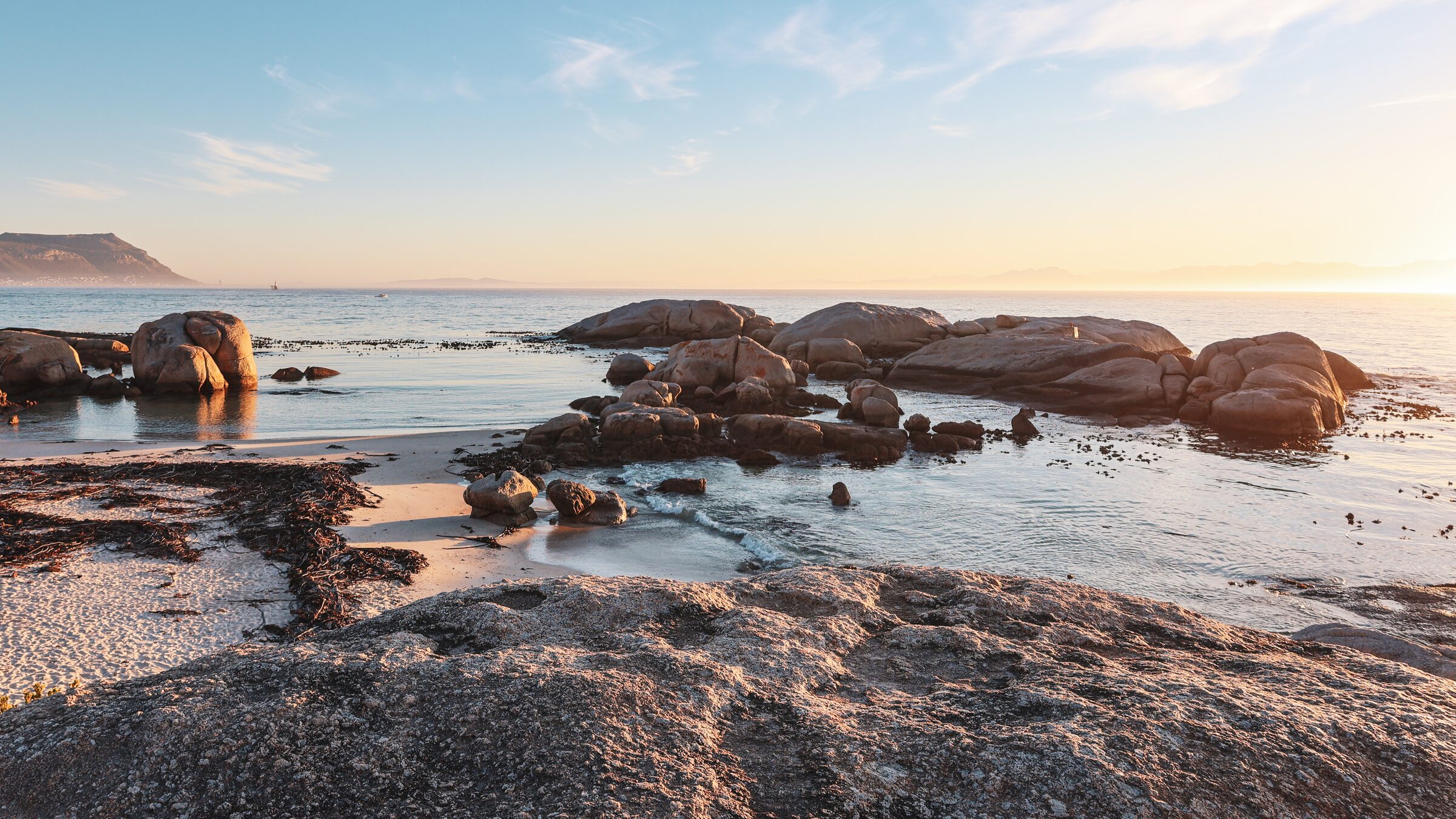 The Western Cape coastline