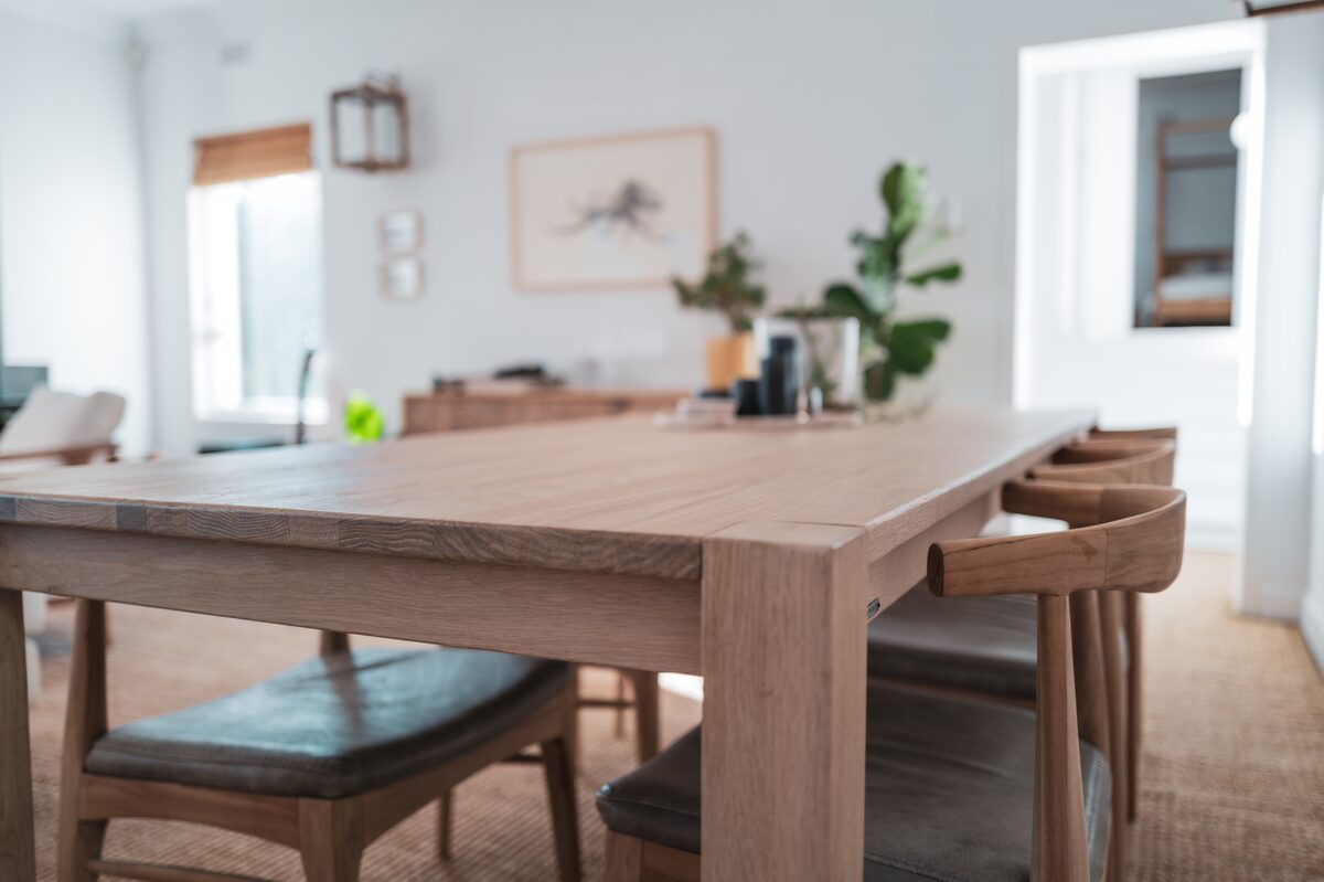 Indoor dining table